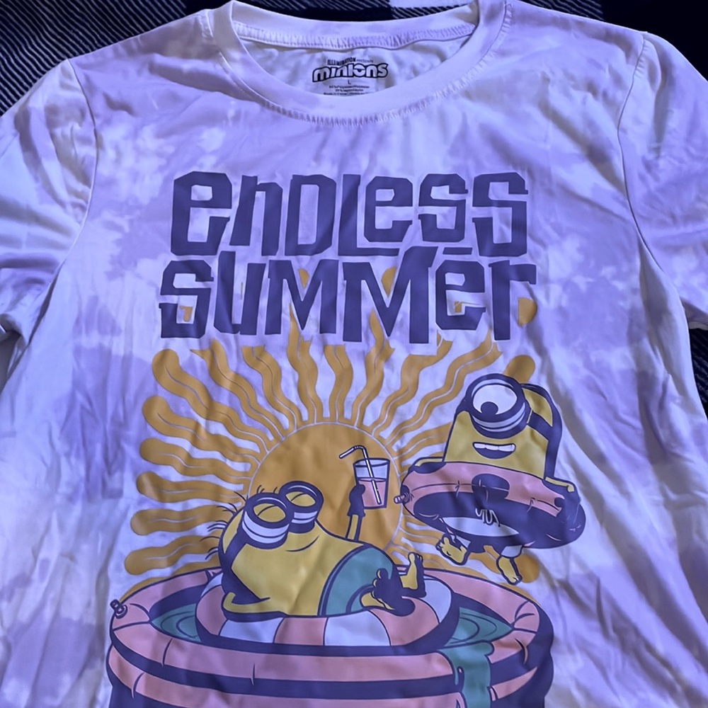 A tyedie shirt